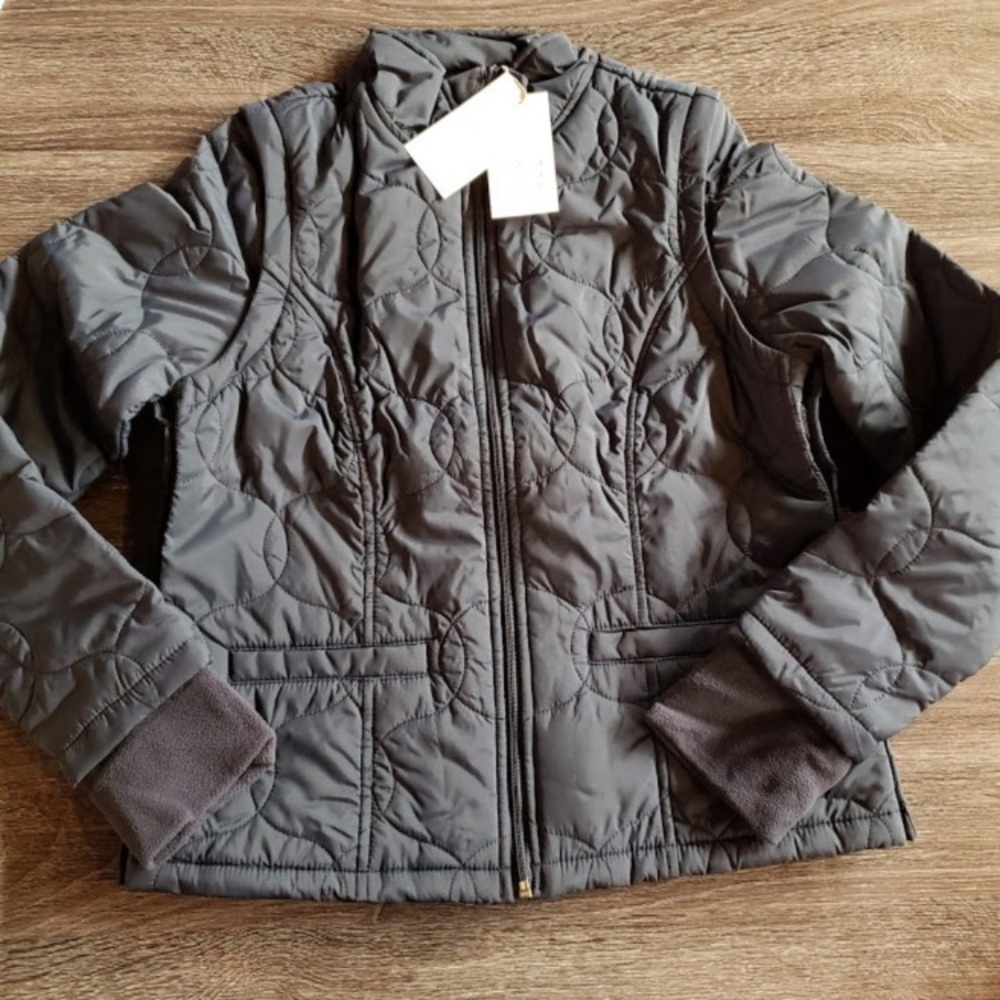 A New Day NWT Navy Adaptive Quilted Onion Jacket - Converts to a Vest! Sz Small